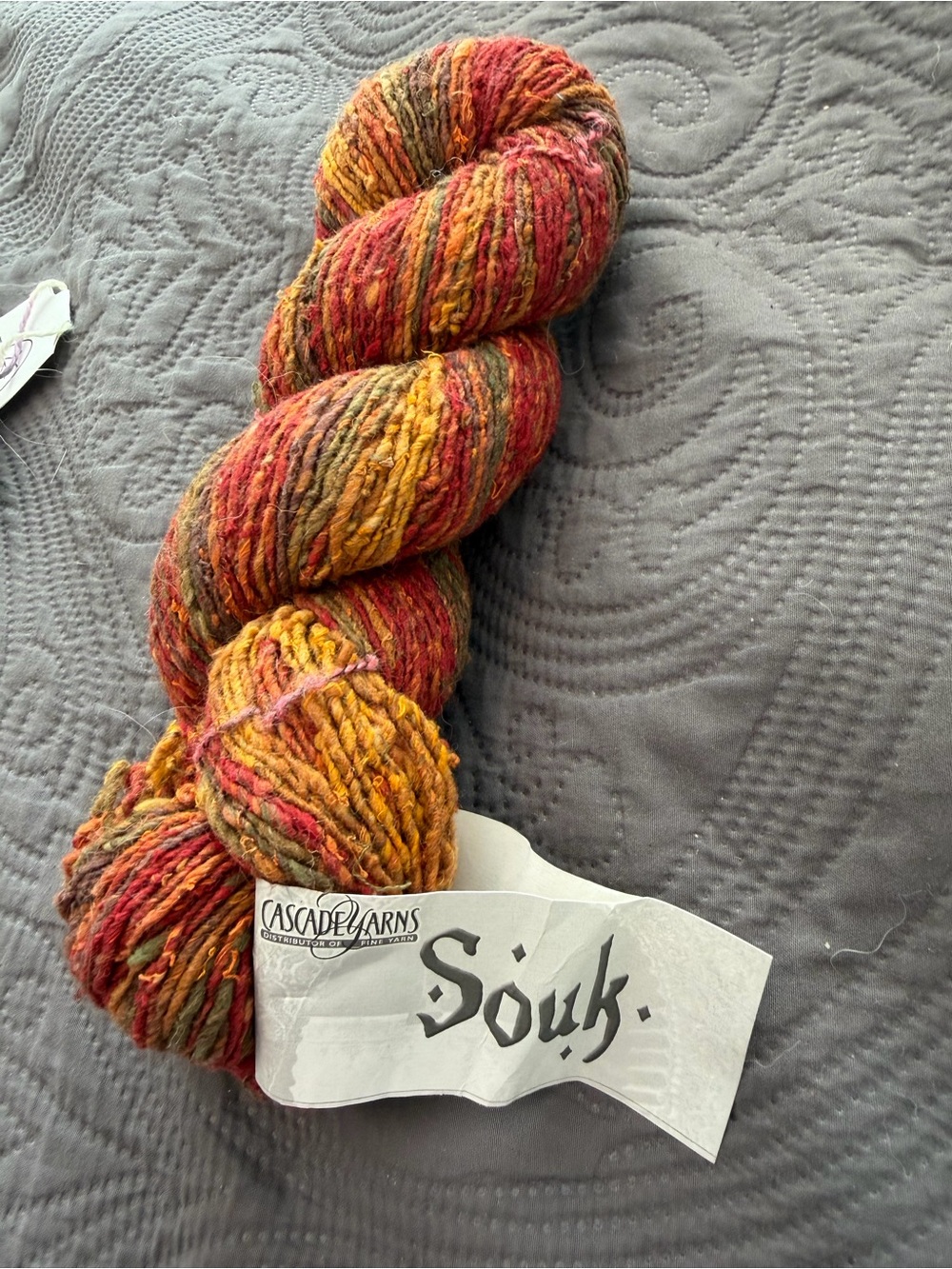 Cascade Souk Handspun Wool Blend Yarn - Autumn Multi
